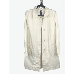 GAP womens  spring summer coat cotton  large classy 40ch 37 L
